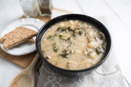 Vegan Zuppa Toscana Recipe : Olive Garden Copycat - North of Bleu