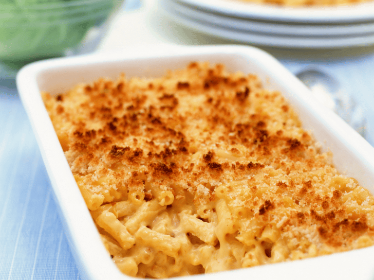 Macaroni and Cheese Recipe with Breadcrumbs