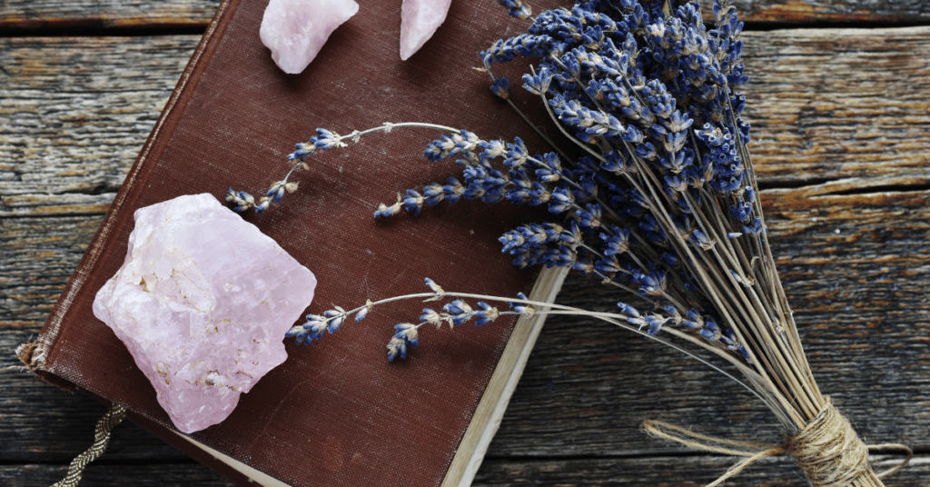 rose quartz lavender