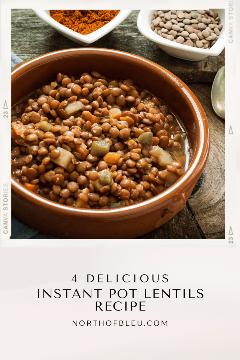 Instant Pot Lentils Recipe | North of Bleu