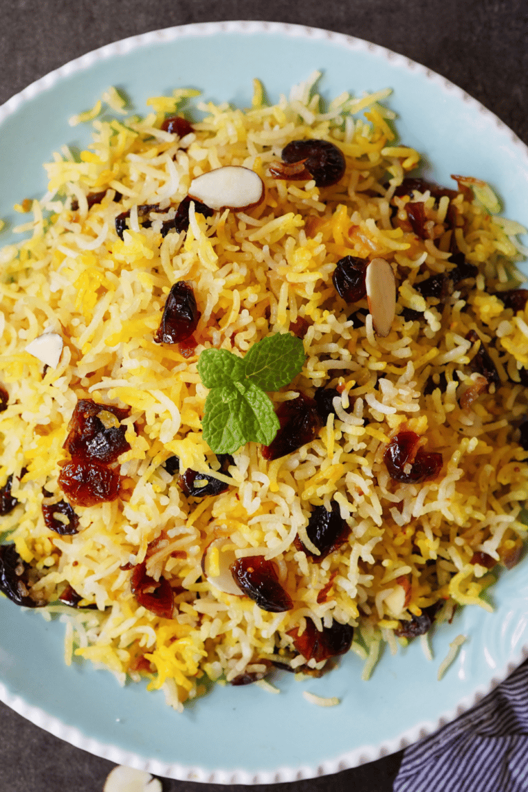 The Best Indian Inspired Thanksgiving Menu North Of Bleu   The Best Indian Inspired Thanksgiving Menu Garam Masala Rice Pilaf Northofbleu 768x1152 