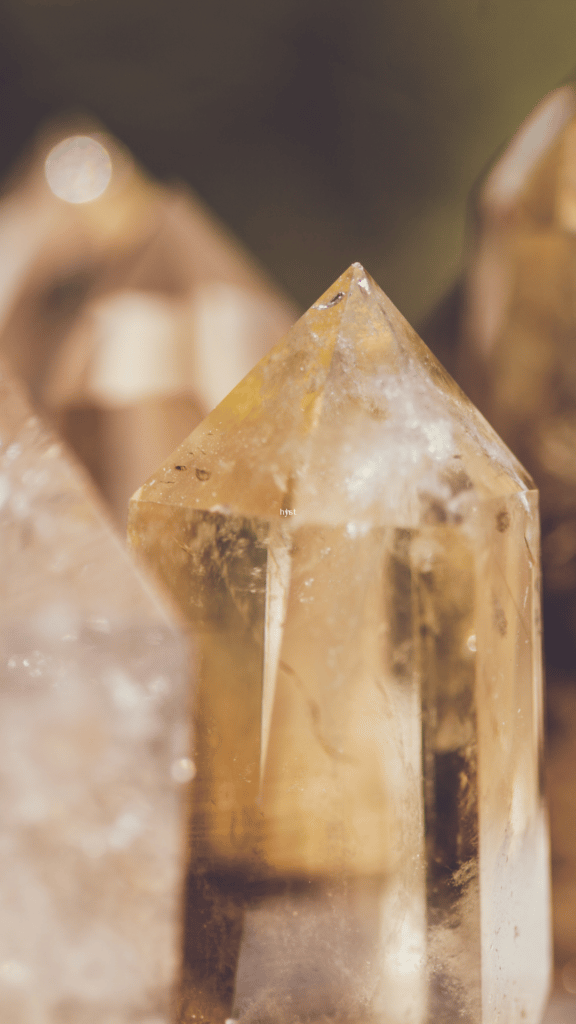 smoky quartz crystal