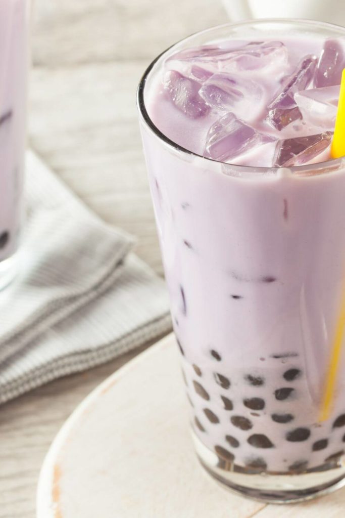 taro milk tea