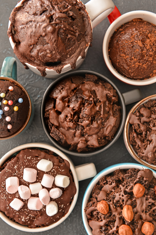 chocolate mug cakes