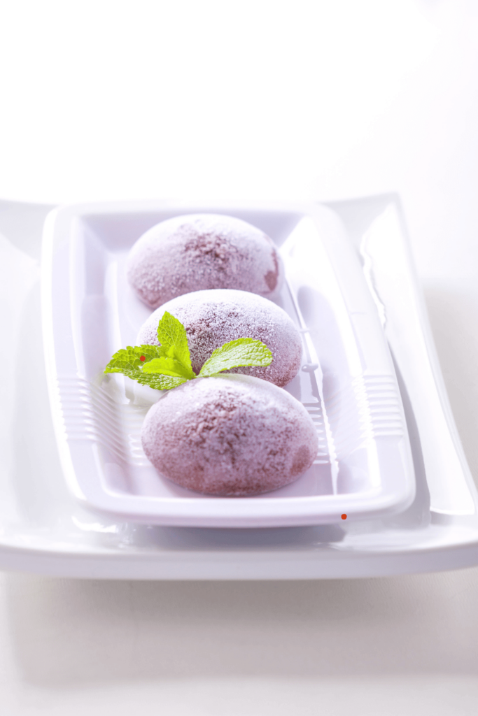 purple mochi