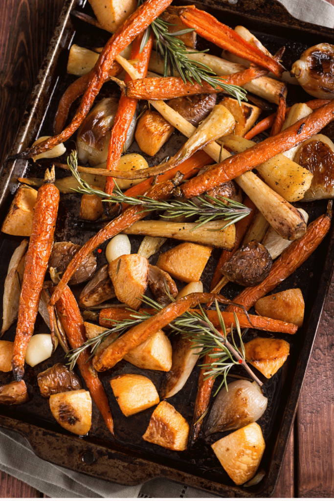 roasted root vegetables