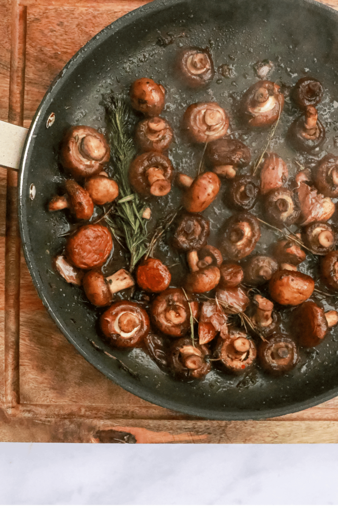 sauteed mushrooms with garlic