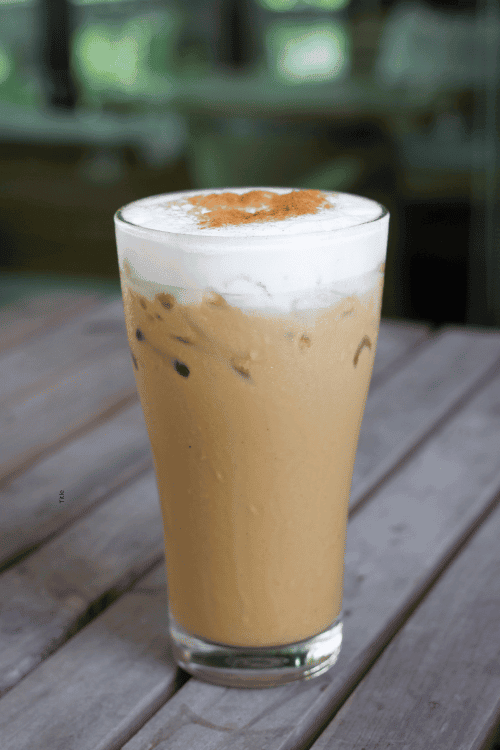 iced shaken espresso coffee drink