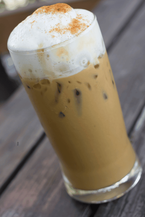 iced shaken espresso coffee drink